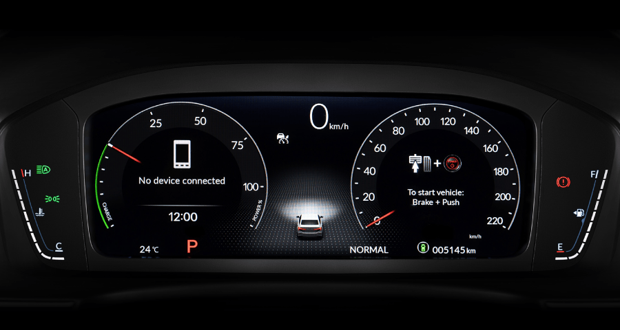 màn hình trung tâm civic new